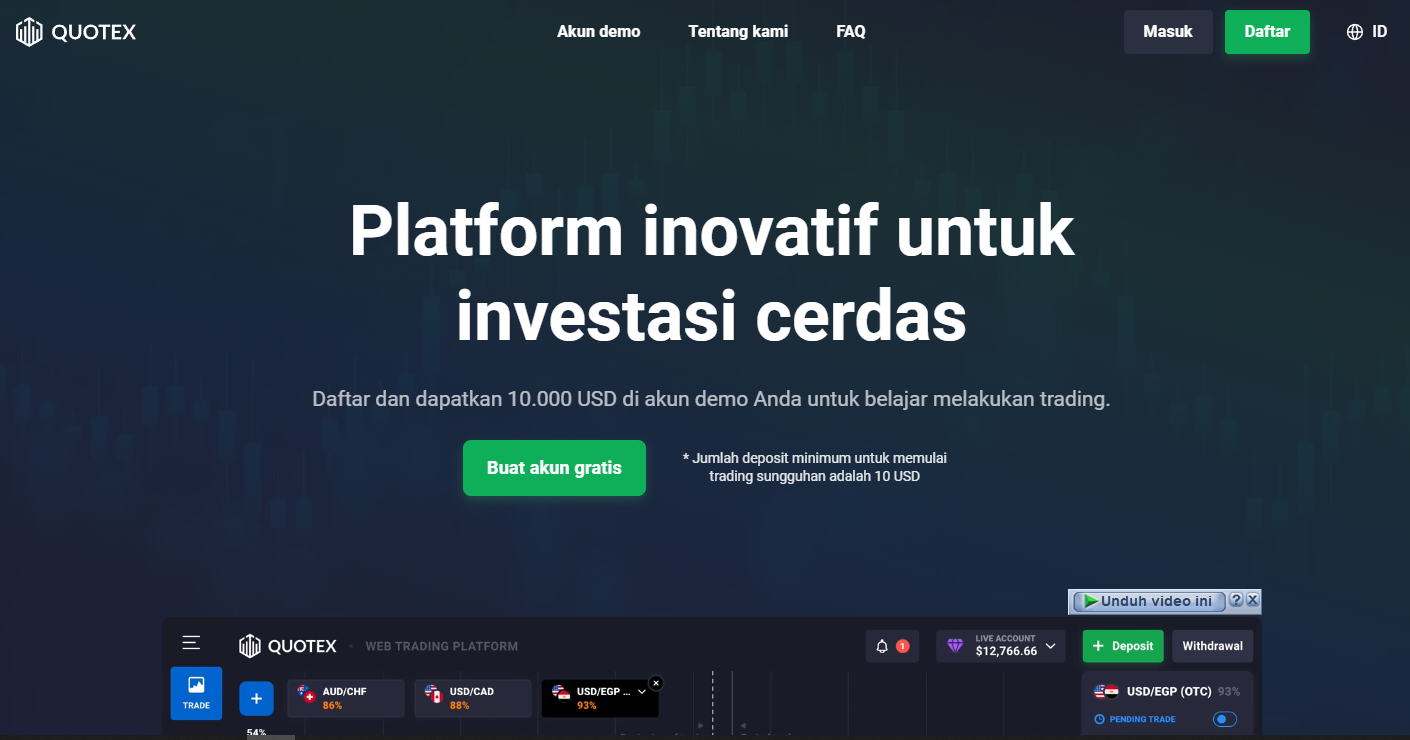 Register Quotex